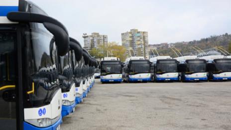 Осветиха 30-те нови тролейбуси
