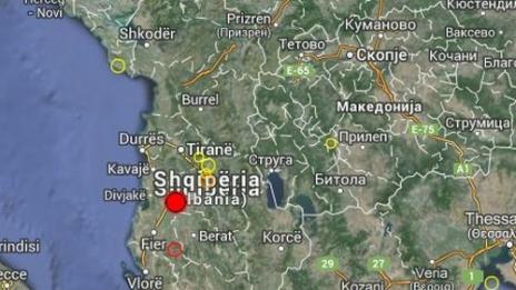 5,2 по Рихтер люля централната част на Албания
