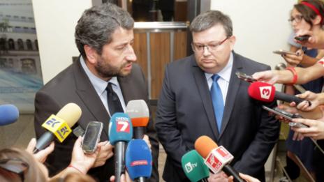 Цацаров и Иванов обсъдиха Закона за съдебната власт