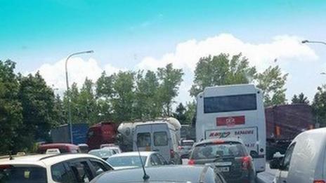 Огромна тапа от "Евксиноград" до Златните