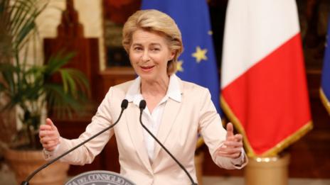 Урсула фон дер Лайен работи по новия състав на ЕК 