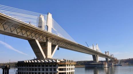 Очаква се по Дунав мост 2 да премине 4-милионното превозно средство през 2018 г.