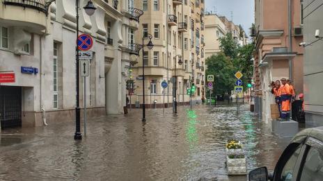 Жълт ход и транспортен хаос в Москва