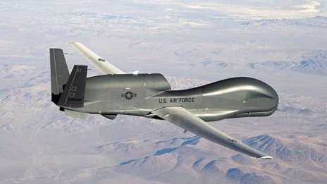 Американски боен дрон забелязан край черноморските брегове на Русия