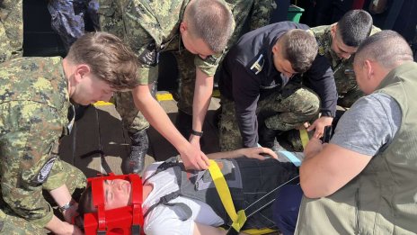 Курсанти от ВВМУ се обучават на кораб &bdquo;Св. св. Кирил и Методий&ldquo;