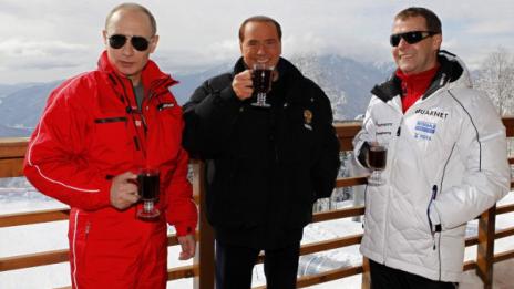 Берлускони се прехласна по Путин: Велик е!