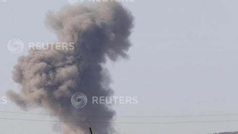 Сирийски боен самолет се разби, десетки са убити и ранени