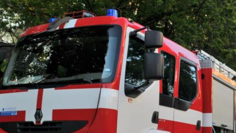 Хранителен магазин на ул. "Селиолу" пламна посред нощ