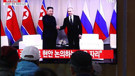 Ким Чен-ун поздрави Путин за Деня на победата