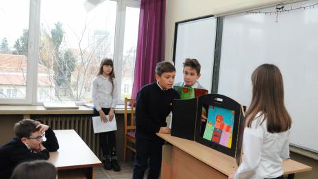  Деца от СОУПЧЕ "А.С.Пушкин" разказаха приказка с рисунки (ВИДЕО)