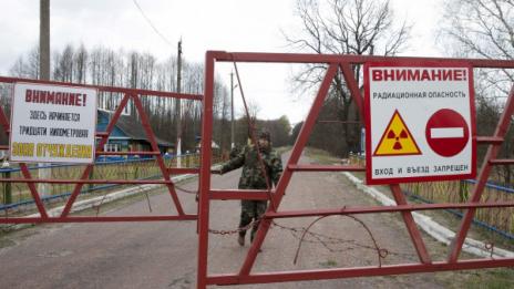 Нов пожар край ”Чернобил”, горят треви и храсти