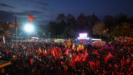 Огромни протести в Турция след ареста на кмета на Истанбул