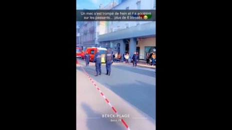 Възрастен шофьор инвалид обърка газта със спирачката и се вряза в тълпа