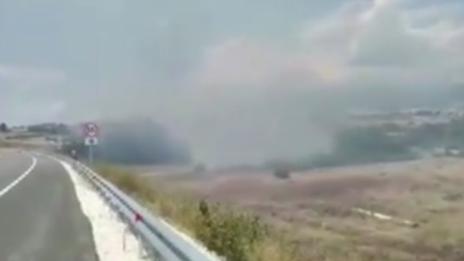 Нов пожар близо до авариралия газопровод