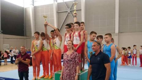 Юнаците обраха отличията на държавното по гимнастика