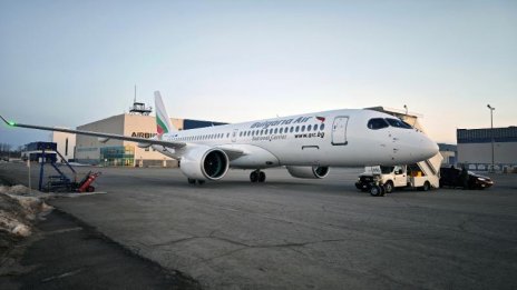 България Еър посрещна седмия си модерен нов самолет Airbus A220-300