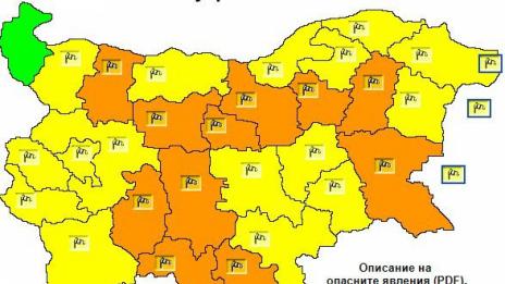 Обявиха жълт код за Варна, връхлита бурен вятър