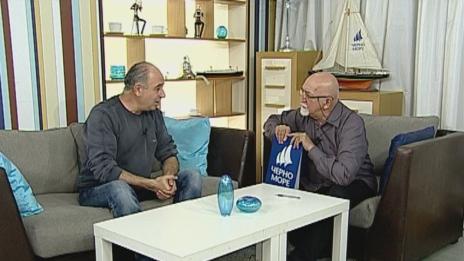Тв "Черно море"- Минути за култура- гостува скулпторът Пламен Братанов 22.01.2016