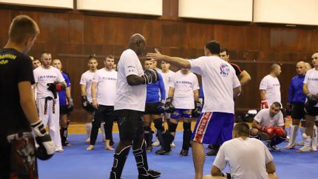 ВИП гости на SENSHI водят семинар за KWU International Professional league