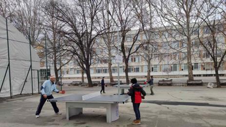 Поставиха 40 нови маси за тенис във Варна