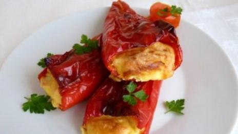 Бързи чушки със сирене 