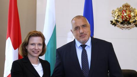 Премиерът се срещна с председателя на Националния съвет на швейцарския парламент