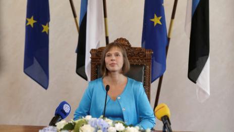 Естония за първи път с президент жена