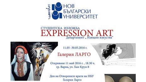 Студенти от НБУ подредиха сборна изложба в Галерия Ларго