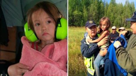 Тригодишно оцеля 11 дни в Сибир, благодарение на кучето си