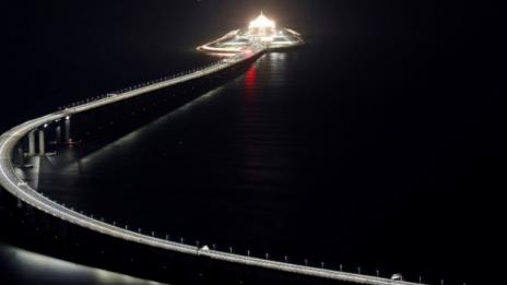 Най-дългият морски мост в света – 55 км, в Китай