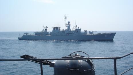 Фрегата „Верни” участва в операция на НАТО в Средиземно море