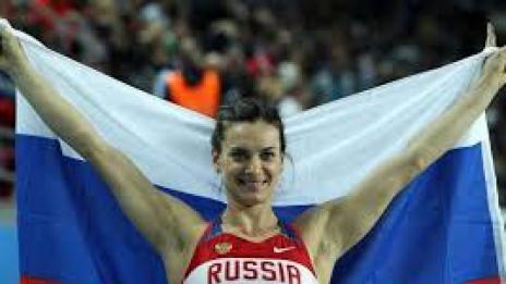 Исинбаева подписа за 5 г. с руската армия