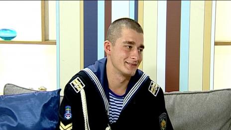 "Щрихи от утрото" (24.10.2016) - Минути за култура-курсант Калоян Бенов