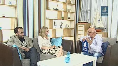 "Щрихи от утрото" (2.06.2016) - "Минути за култура"-Крис Шарков и Анастасия Лютова