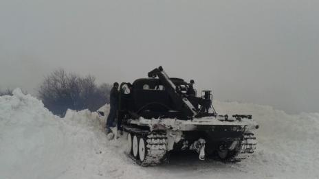 ВМС са готови да помагат при усложнена зимна обстановка