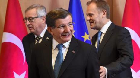 ЕС и Турция се споразумяха за миграцията
