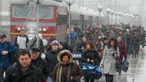 Възможни са закъснения на влакове заради лошото време