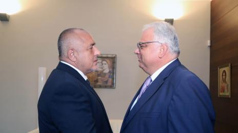 Премиерът Борисов се срещна с президента на Международната федерация по борба Ненад Лалович