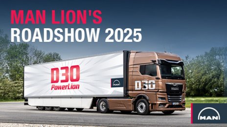 MAN Roadshow: Новият D30 PowerLion идва в София, Пловдив и Варна