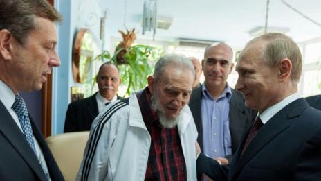 Путин: Фидел Кастро се превърна в символ на цяла епоха