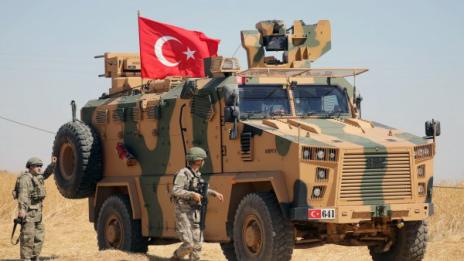 Турската артилерия обстрелвала кюрдски позиции в Сирия 