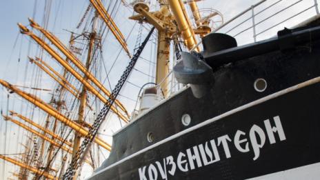 На 90 години става ветроходът „Крузенщерн“ през тази година