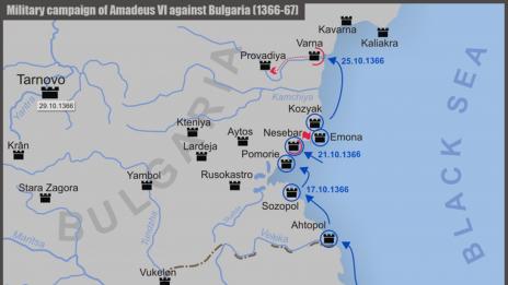 Зеленият граф и обсадата на Варна