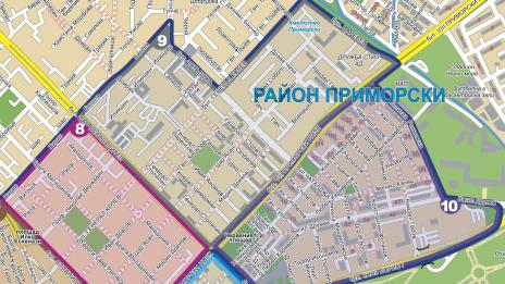 Приемат документи за 3 подзони на „синя зона - широк център“