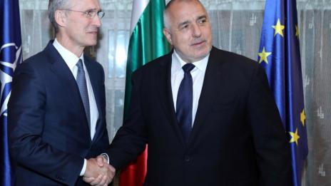 Премиерът Борисов и шефът на НАТО обсъждат Западните Балкани