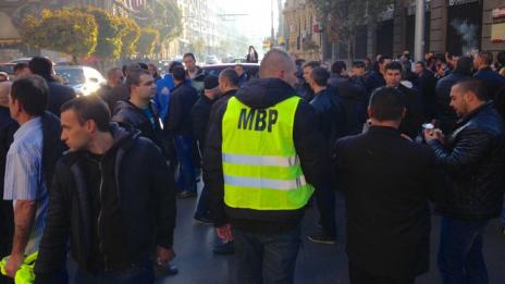 Полицаите блокираха ул. "Раковски" в столицата