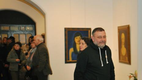 Юбилейна изложба на Васил Василев откриха в Градската художествена галерия (СНИМКИ)