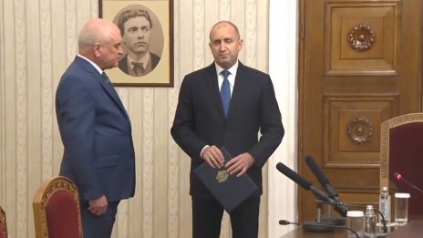 Радев прие Главчев на "Дондуков" 2 (ВИДЕО)