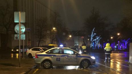 Трима ранени при експлозия в центъра на Москва