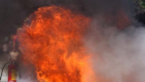 Пожар в кърджалийско училище, ученици и учители са евакуирани
